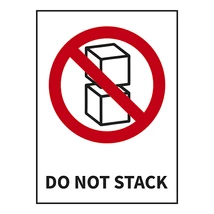 Jelölőcímke - do not stack