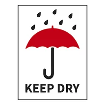 Jelölőcímke - Keep dry