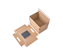 Csomagküldő doboz rögzítő tálcával