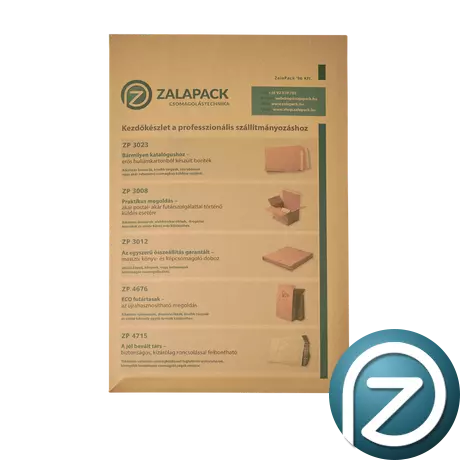 E-commerce minta csomag Zalapack