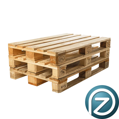 Raklap EUR 800x1200mm (újszerű - fehér)