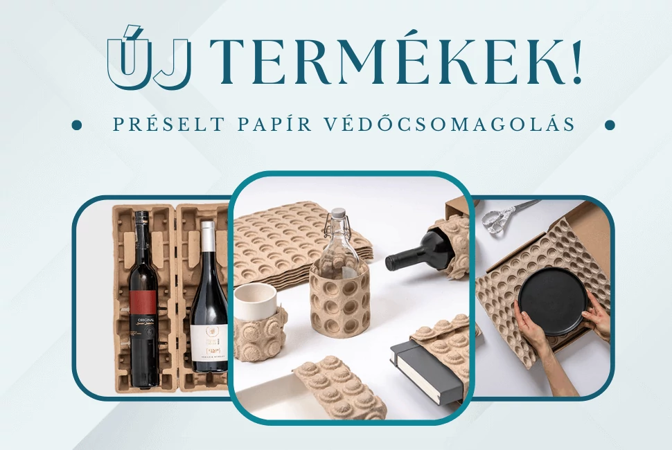 Préselt papír védőcsomagolás