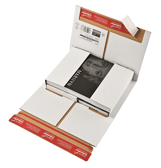 Könyvszállító doboz B4 (fehér) 350x260x70mm